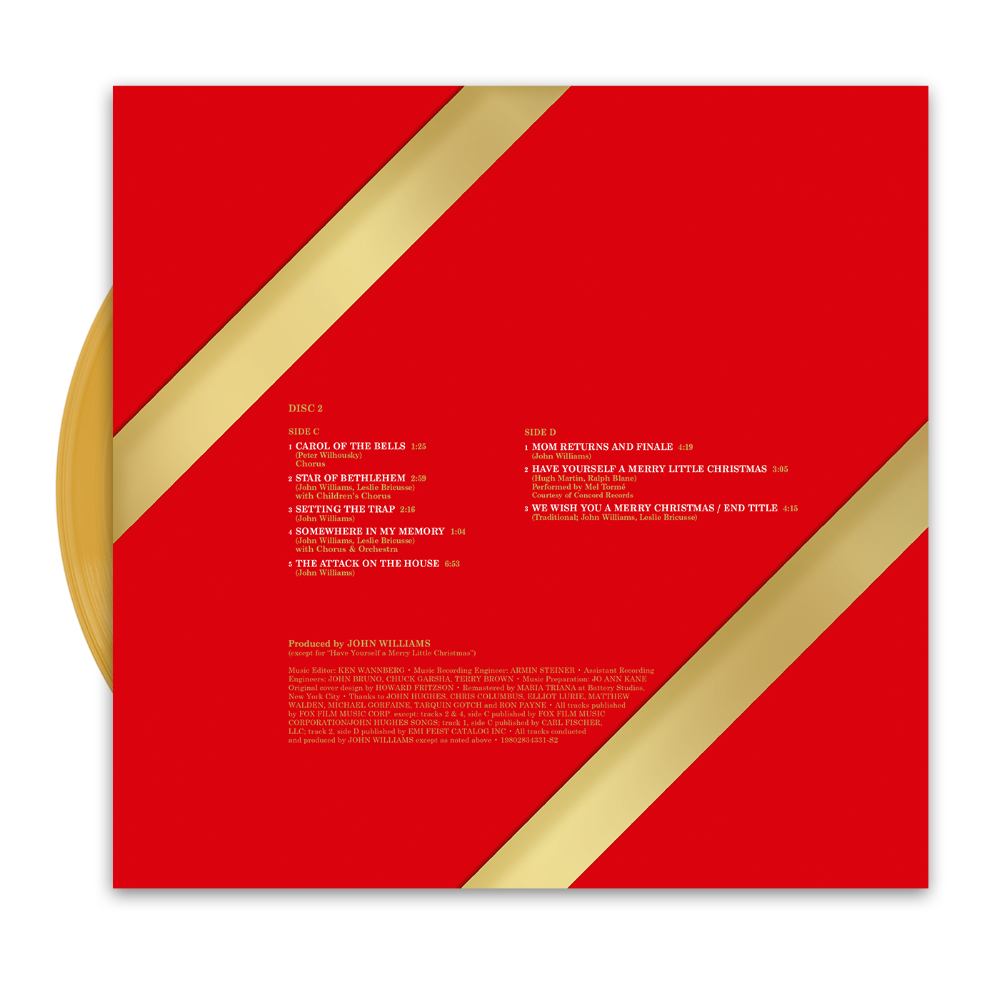 2LP - Home Alone (Original Motion Picture Soundtrack) | John Williams