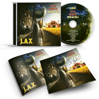 J-AX - VITA MORTE MIRACOLI | CD AUTOGRAFATO Store Sony Music Italy 19958471612