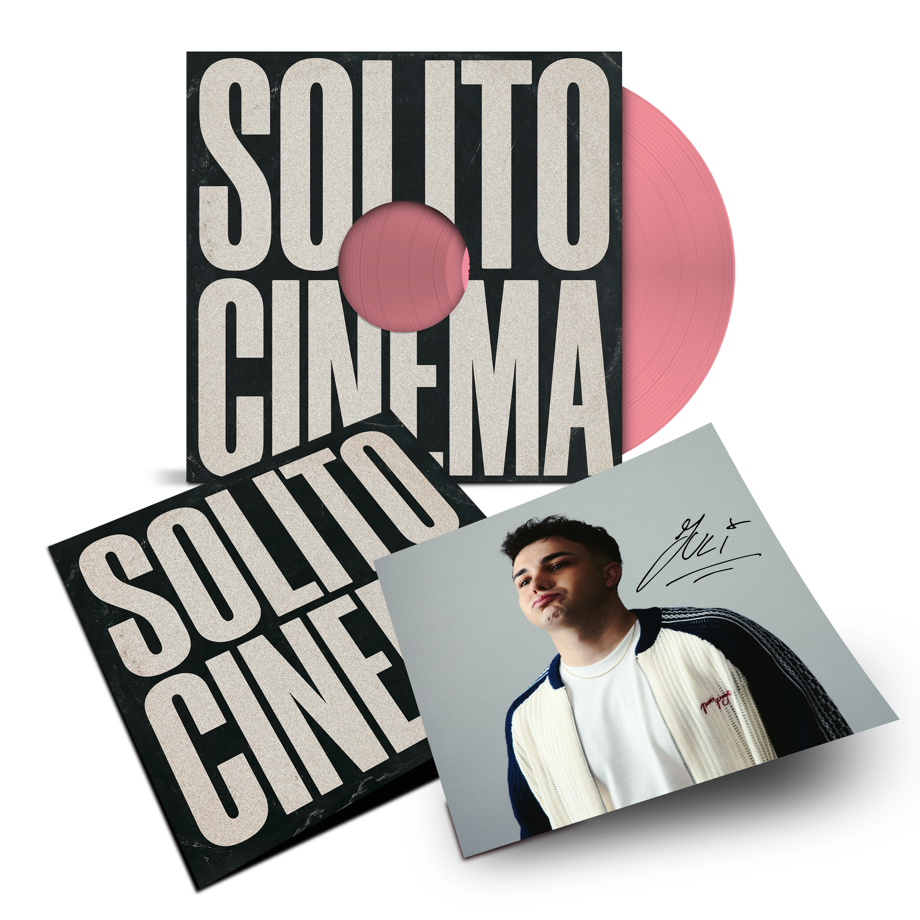 SOLITO CINEMA - LP Pink Autografato | JULI