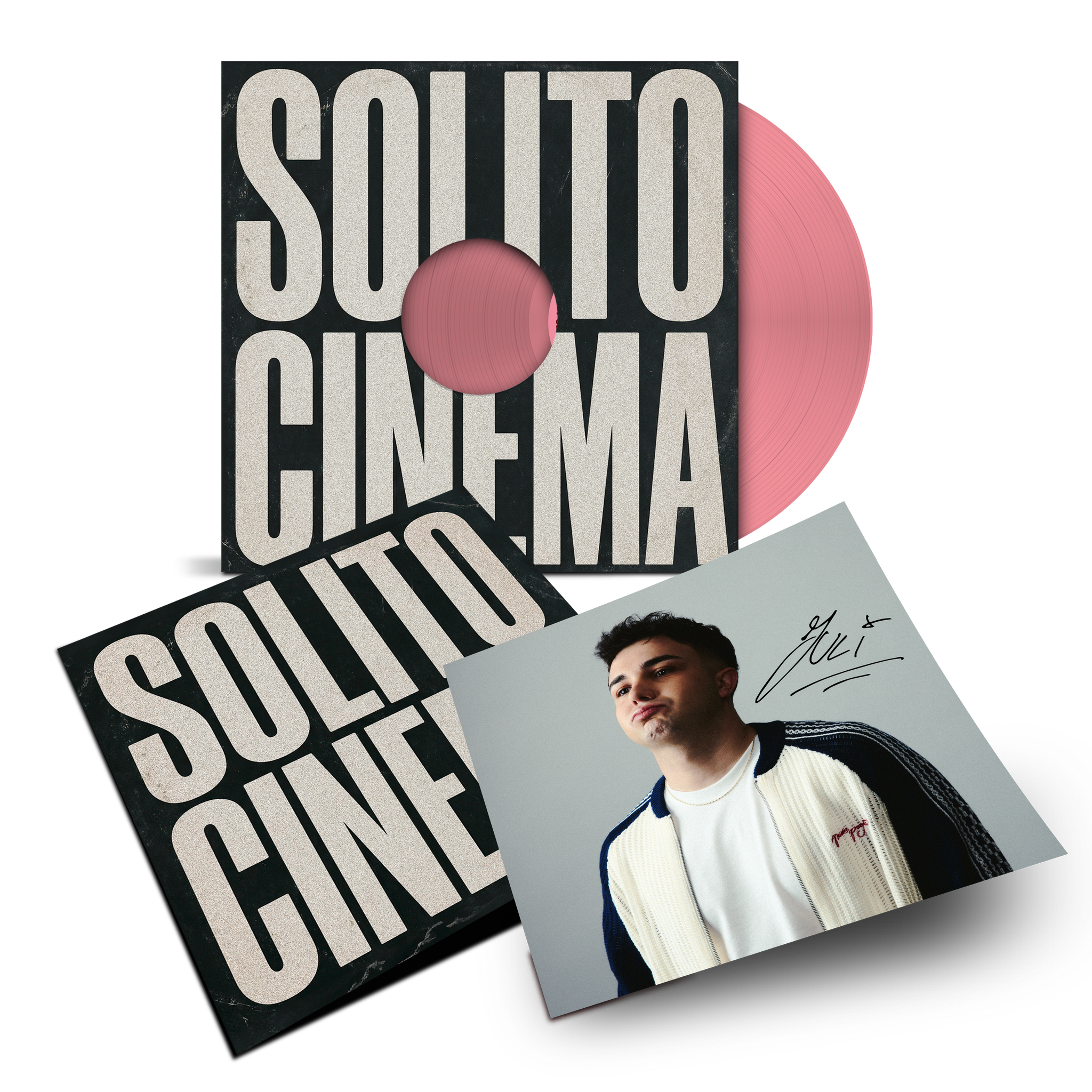 SOLITO CINEMA - LP Pink Autografato | JULI