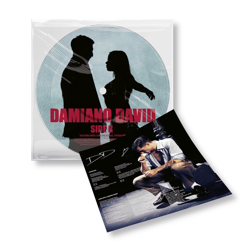 Damiano David - Signed Limited Edition and Numbered 7" Vinyl Store Sony Music Italy 19802864947