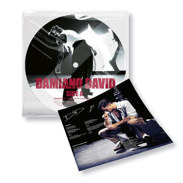 Damiano David - Signed Limited Edition and Numbered 7" Vinyl Store Sony Music Italy  19802864947