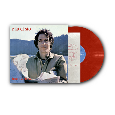 E io ci sto - LP Rosso + manoscritto e bonus track | Rino Gaetano Store Sony Music Italy  19802998661