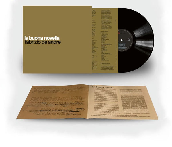 LP Black 180 gr Ed. way point - La buona Novella | Fabrizio De André Store Sony Music Italy  19658867481