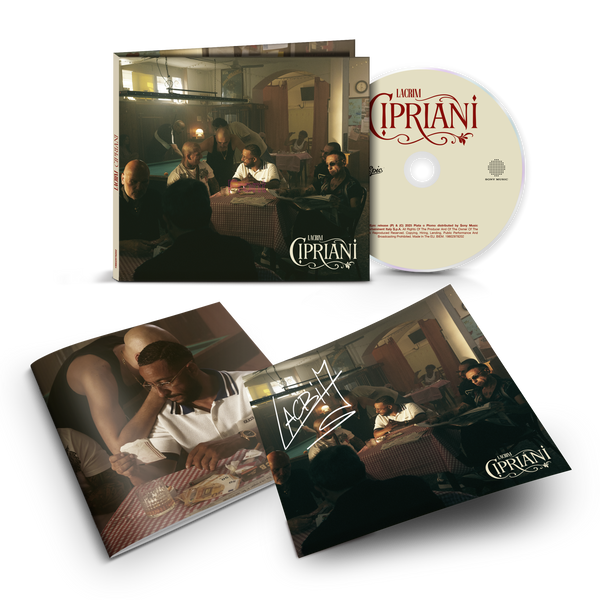 LACRIM CIPRIANI アナログレコード Lacrim, Cipriani: CD Autografato | Sony Music Store