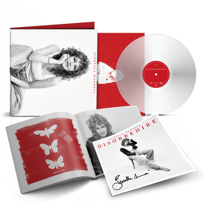 Disobbedire - LP Trasparente Autografato | Fiorella Mannoia Store Sony Music Italy  19802864841
