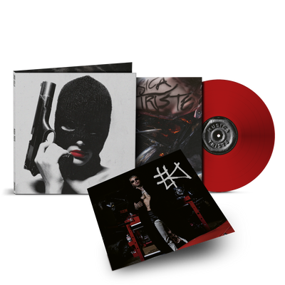 Musica triste - LP Rosso Autografato | Emis Killa Store Sony Music Italy  19958400531