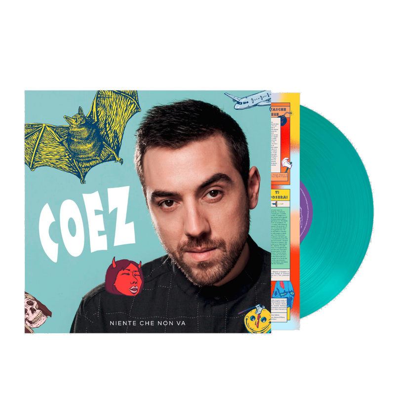 Niente che non va - Lp verde acqua | Coez Store Sony Music Italy 805330709621