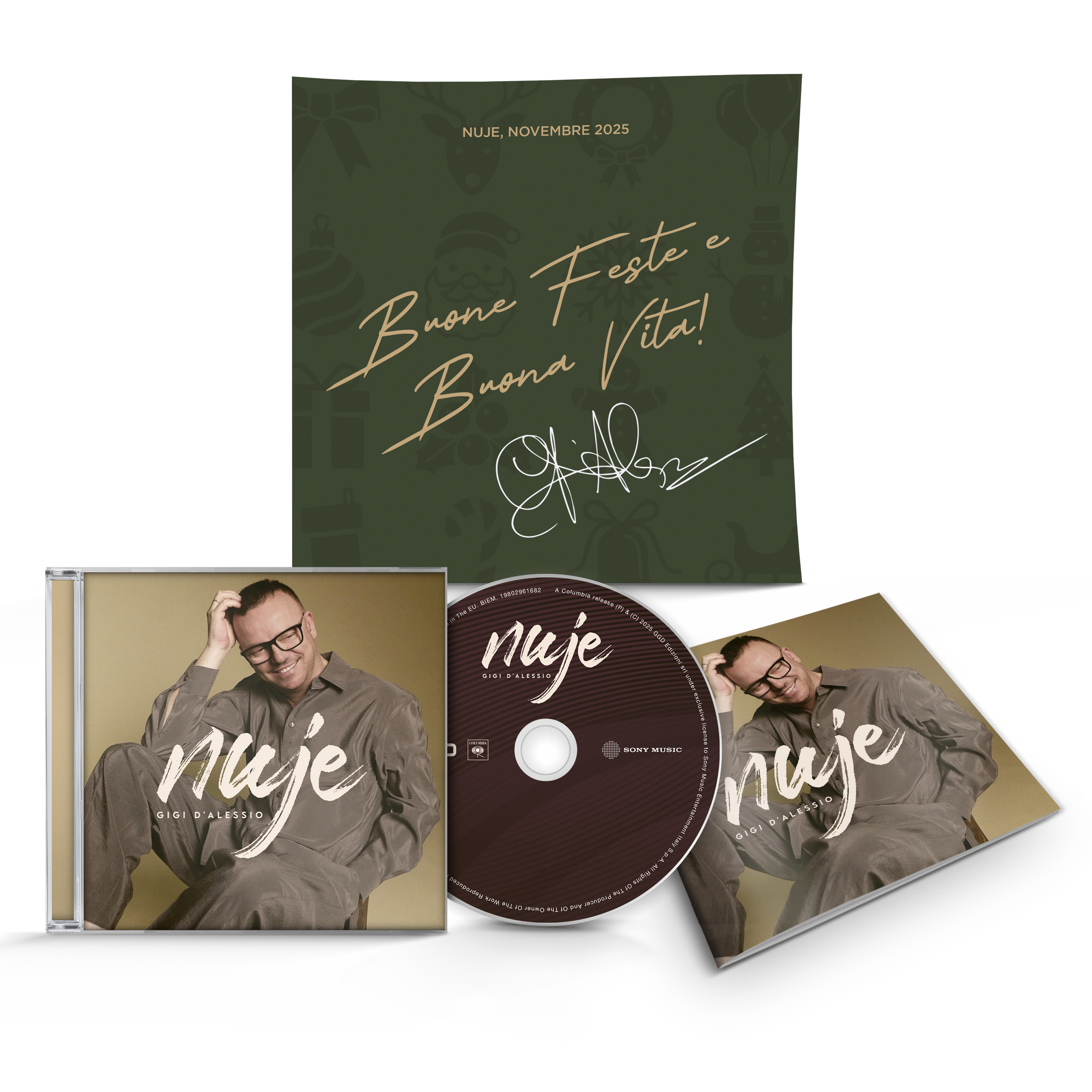 NUJE - CD Autografato | Gigi D'Alessio