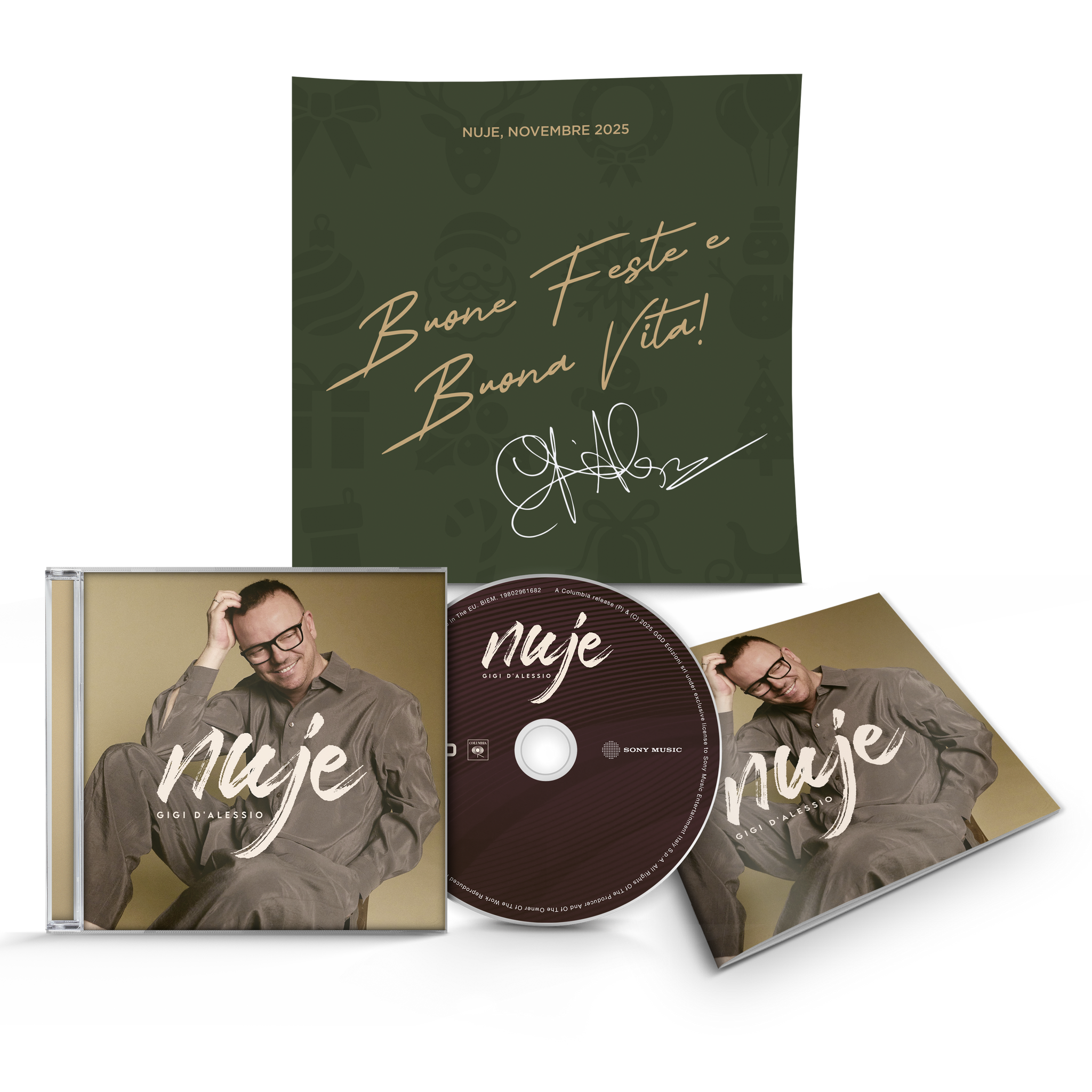 NUJE - CD Autografato | Gigi D'Alessio