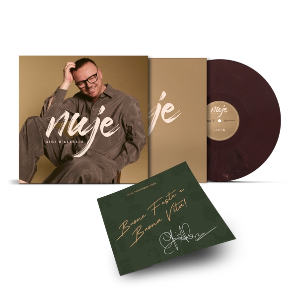 NUJE - LP Marmorizzato Autografato | Gigi D'Alessio Store Sony Music Italy  19802961671