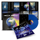Hello World - LP Colorato Ocean Blue Autografato | Pinguini Tattici Nucleari
