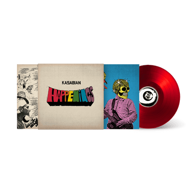 LP Rosso Trasparente - Happenings | KASABIAN Store Sony Music Italy  19658888341