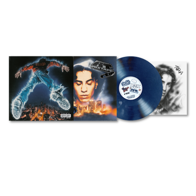 Ryan Ted - LP TRANSPARENT BLUE Autografato | Tedua Store Sony Music Italy  19958451311