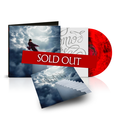 NON GUARDARE + GIU - LP Rosso Marmorizzato Autografato | Tredici Pietro Store Sony Music Italy  19958426921