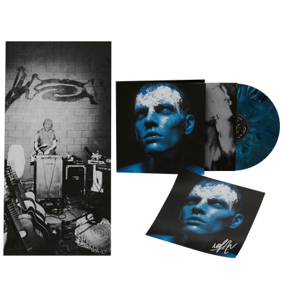 La tavola dell'umore - LP Marmorizzato Blu + Autografo | Chris Nolan Store Sony Music Italy  19802946441