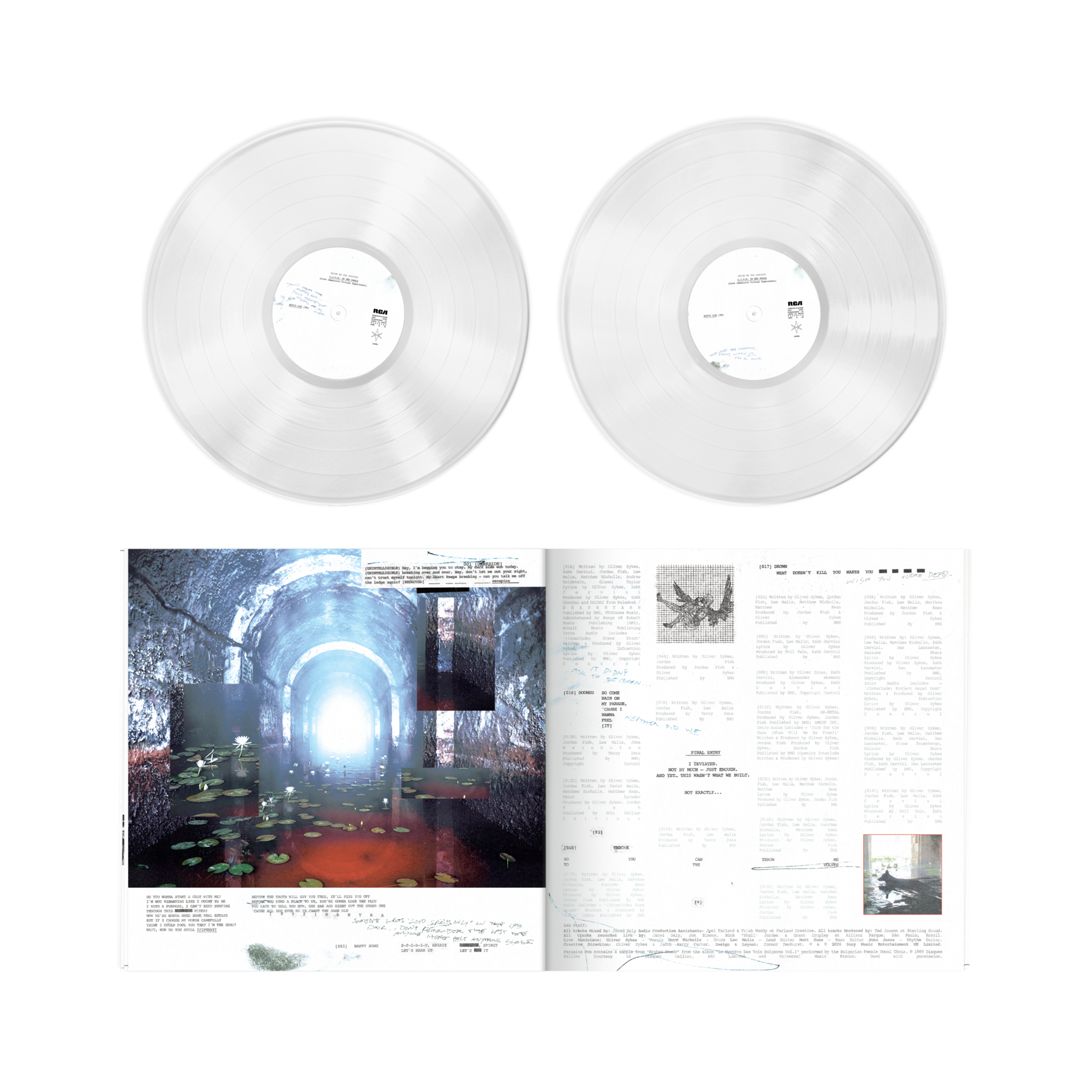 L.I.V.E. In Sao Paulo (Live Immersive Visual Experiment) - 2LP Crystal Clear | Bring Me The Horizon