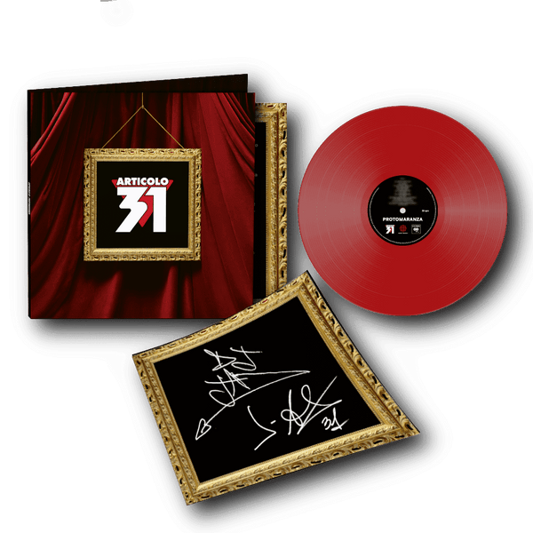 LP Rosso Autografato - PROTOMARANZA | Articolo 31 Store Sony Music Italy  19802802801