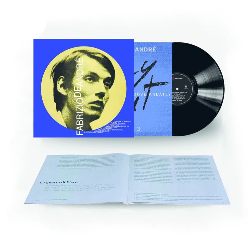LP Black 180 gr Ed. way Point - Volume 3 | Fabrizio De André Store Sony Music Italy 19658867461
