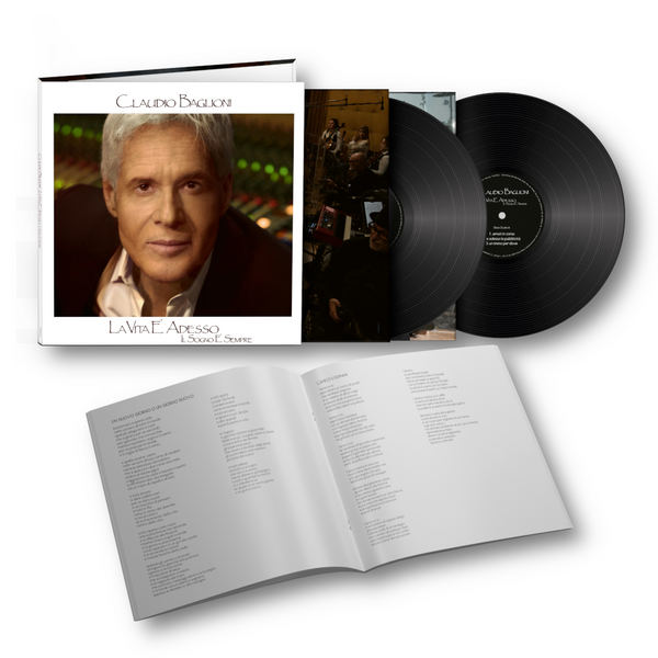 La Vita E' Adesso_Il Sogno E' Sempre - 2LP 180gr Black-Num | Claudio Baglioni Store Sony Music Italy  19802898801