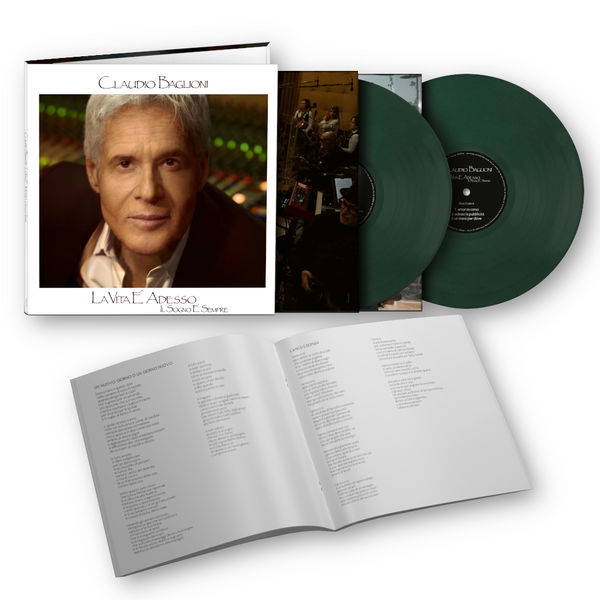 La Vita E' Adesso_Il Sogno E' Sempre - 2lp dark/green | Claudio Baglioni Store Sony Music Italy  19802898781