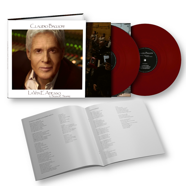 La Vita E' Adesso_Il Sogno È Sempre - 2lp Oxblood | Claudio Baglioni Store Sony Music Italy  19802898791