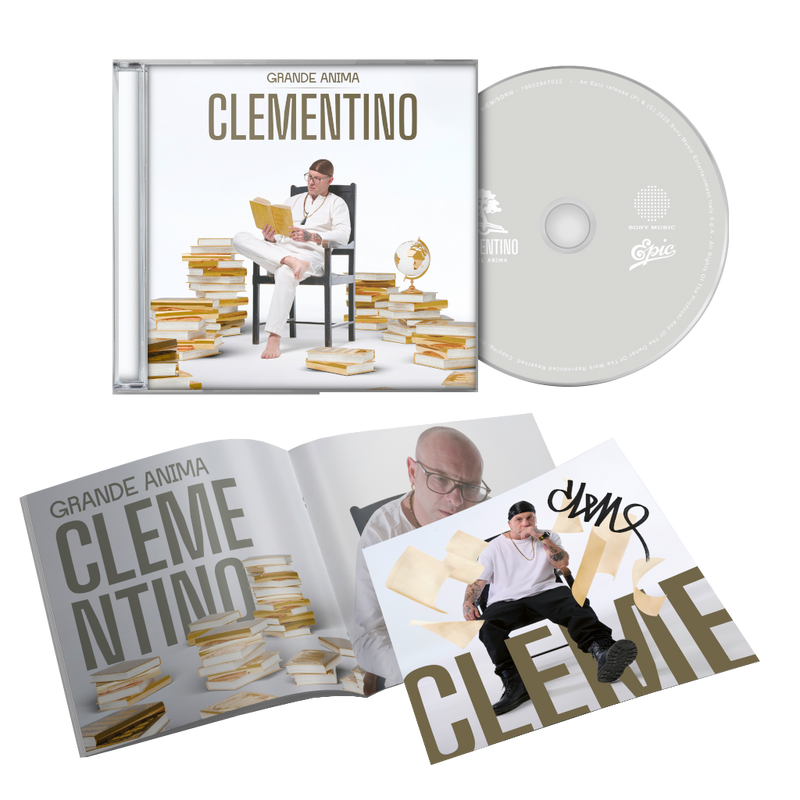 GRANDE ANIMA - CD Autografato | Clementino Store Sony Music Italy 19802947032