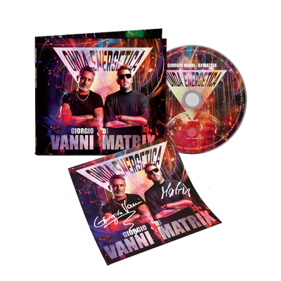 Onda energetica - CD Autografato | Giorgio Vanni e Dj Matrix Store Sony Music Italy  19802977902
