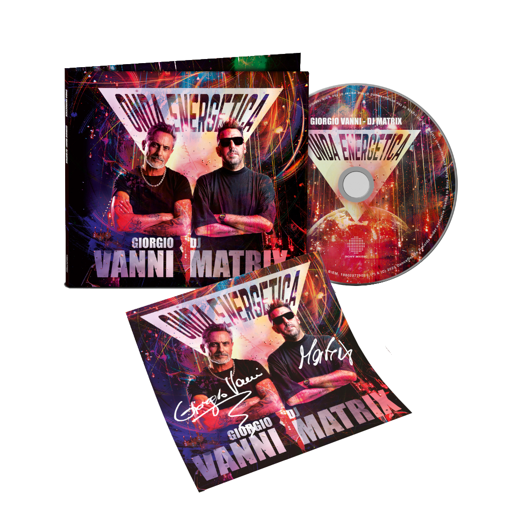 Onda energetica - CD Autografato | Giorgio Vanni e Dj Matrix