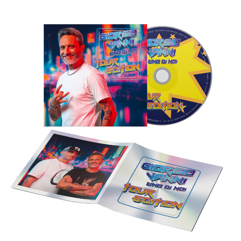 Uno di noi - CD (tour edition) | Giorgio Vanni Store Sony Music Italy 19802839212