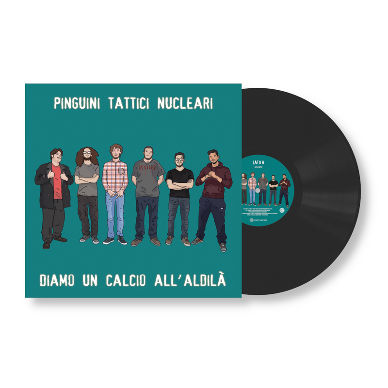 Diamo un calcio all'aldilà - LP black | Pinguini Tattici Nucleari Store Sony Music Italy 19802913591