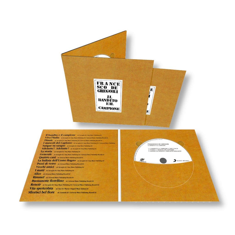 CD - Il bandito e il campione | Francesco De Gregori Store Sony Music Italy 19658810792