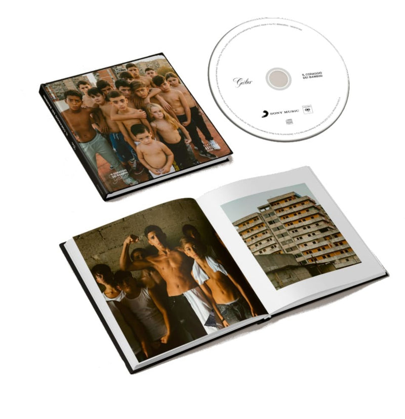 CD Hard Cover Book - Il Coraggio dei Bambini | GEOLIER Store Sony Music Italy 19658791352