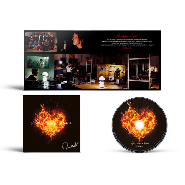 CD Autografato (Live Studio Session) - Ho acceso un fuoco | Diodato Store Sony Music Italy  805330709402