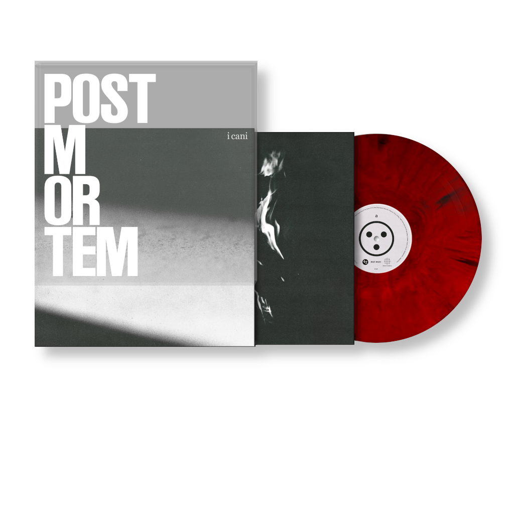 post mortem - LP marmorizzato rosso numerato | i cani