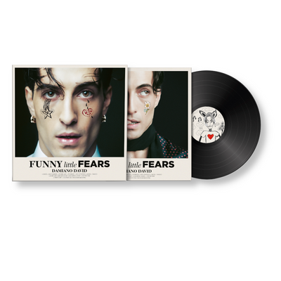 FUNNY little FEARS - LP Black Vinyl in Sleeve (180 gram) | Damiano David Store Sony Music Italy  19802906791