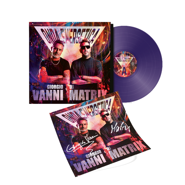 Onda energetica - LP Autografato | Giorgio Vanni e Dj Matrix Store Sony Music Italy  19802977951