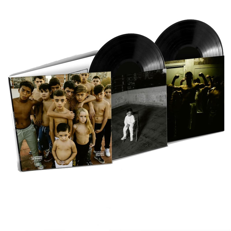 Lp Black - Il Coraggio dei Bambini | GEOLIER Store Sony Music Italy 19658754201