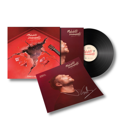 Maledetti innamorati - LP Nero Autografato | Enrico Nigiotti Store Sony Music Italy  19958431201
