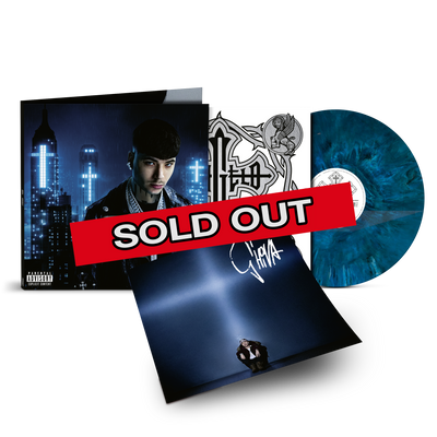 Vangelo (Alternative Cover) - LP Blu Marmorizzato Autografato | Shiva Store Sony Music Italy  19958444671