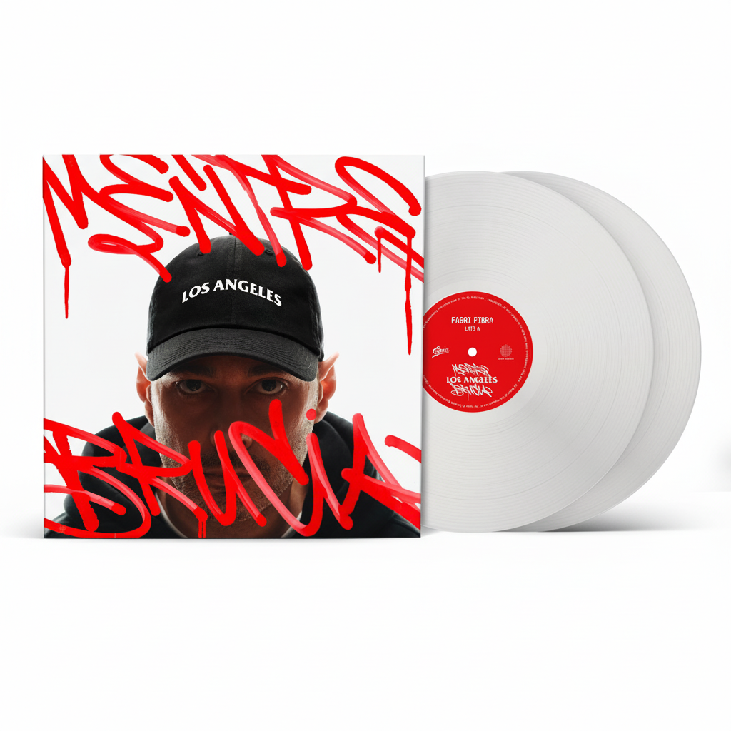Mentre Los Angeles Brucia - Sfondo Bianco