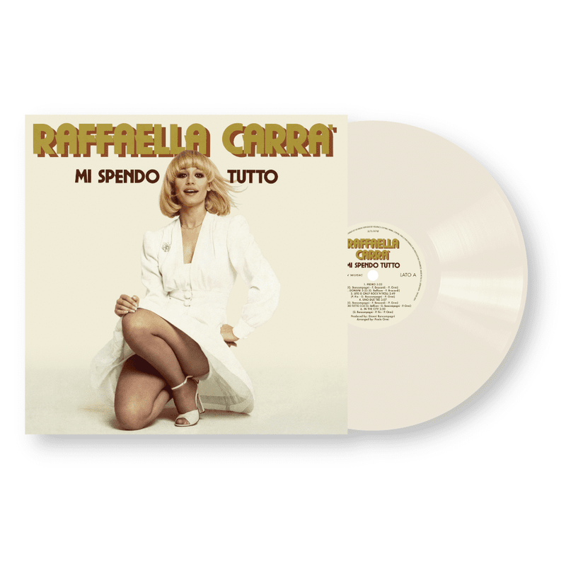 Mi spendo tutto - Vinile 180gr Colorato Beige | Raffaella Carrà Store Sony Music Italy 19802819901