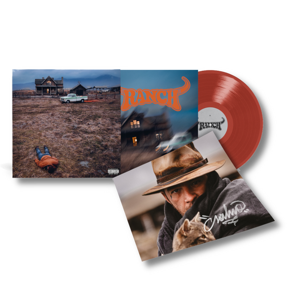 RANCH - LP Brick Red Autografato | Salmo Store Sony Music Italy  19802924151