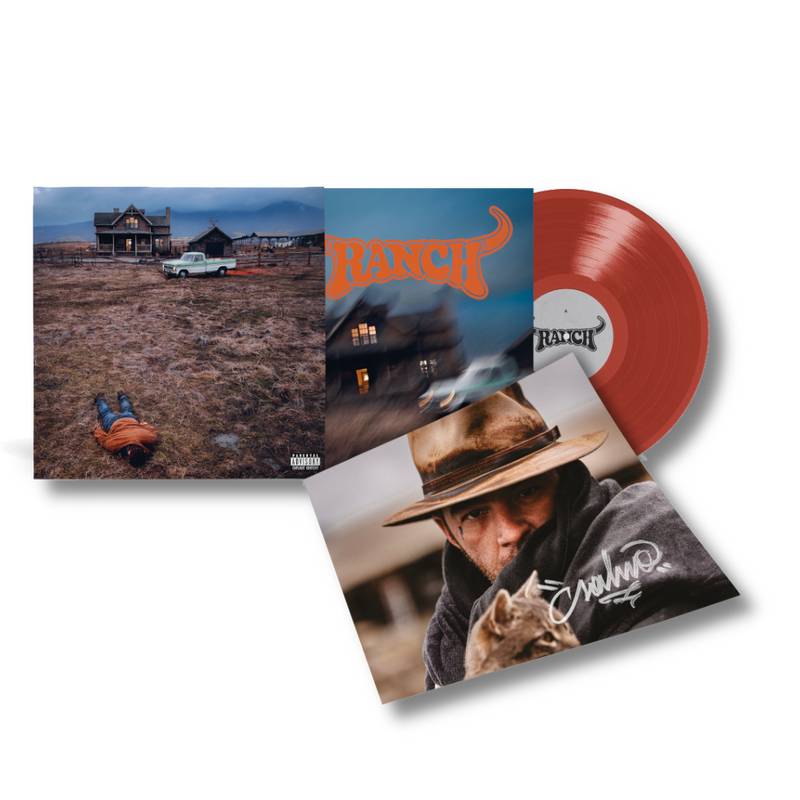 RANCH - LP Brick Red Autografato | Salmo Store Sony Music Italy 19802924151