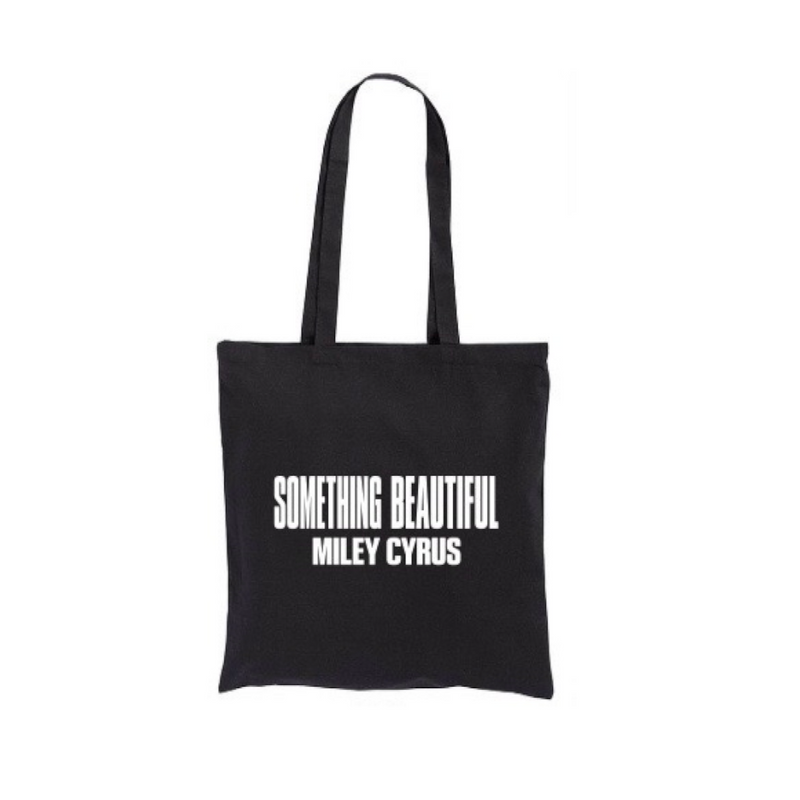 CD + Tote Bag - Something Beautiful | Miley Cyrus Store Sony Music Italy 19802915912