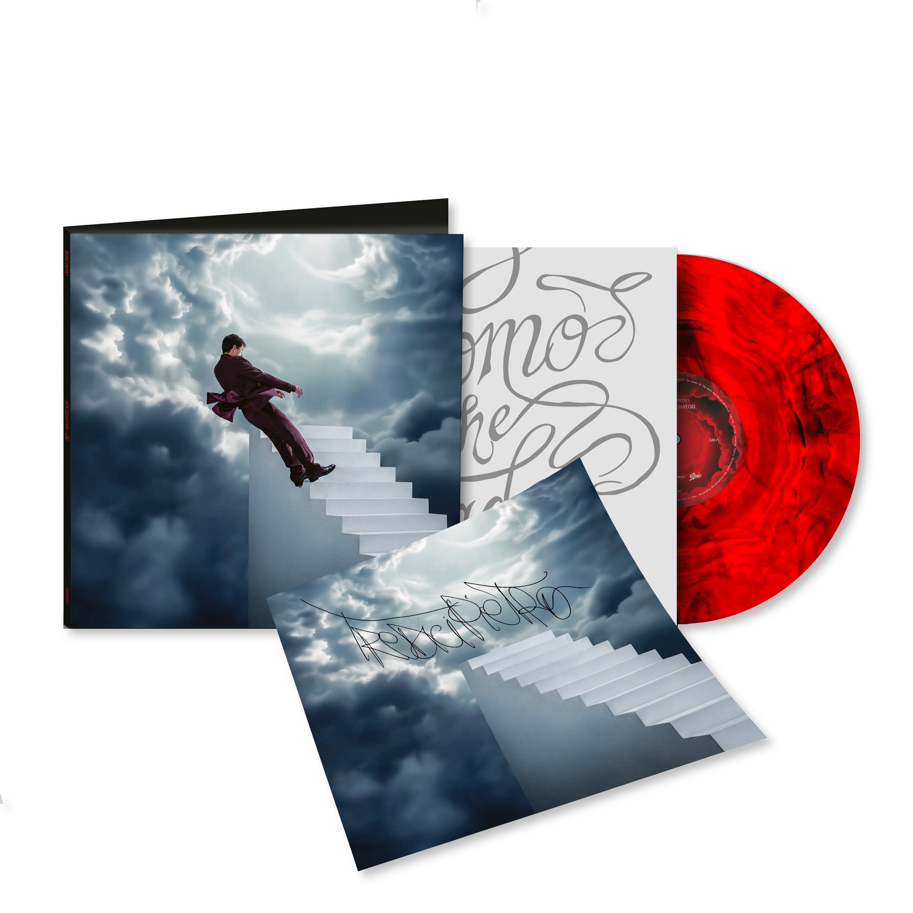 Tredici Pietro, Non Guardare Giù: Vinile Rosso Marmorizzato | Sony