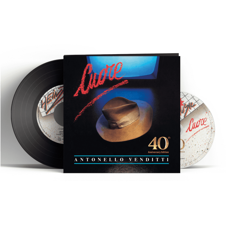 CD + 45 giri - Cuore 40° Anniversary Edition | Venditti Store Sony Music Italy 19802811362